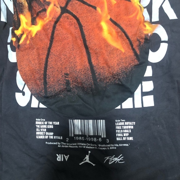 Jordan Jumpman Air Flight Chicago New York Basketball Graphic Long Sleeve TShirt - Picture 6 of 6